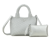 Load image into Gallery viewer, Weave Tote Bag