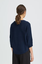 Load image into Gallery viewer, Navy Pullover - Fransa