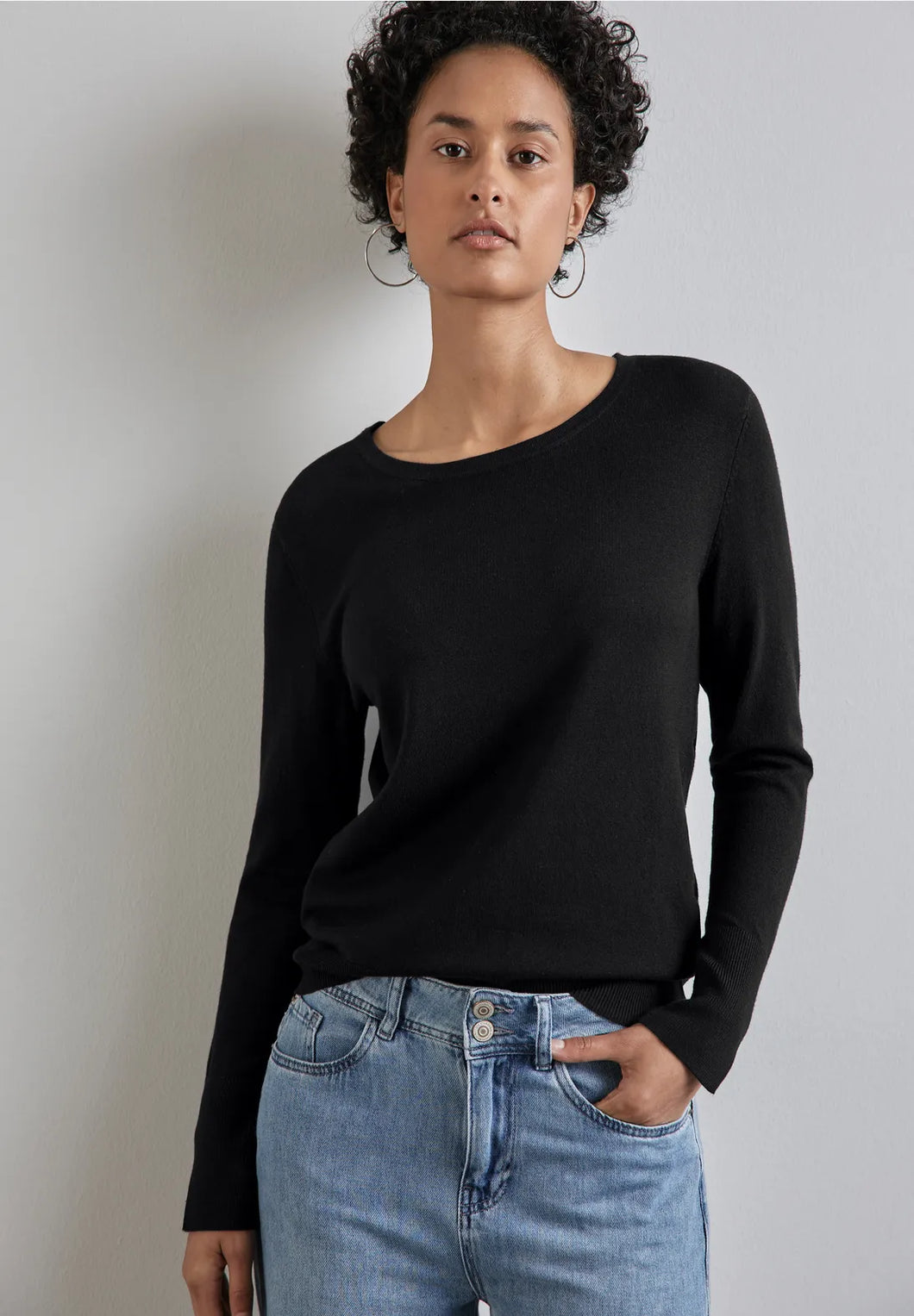 302770- Round Neck Sweater - Street One