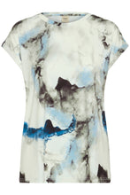Load image into Gallery viewer, Short Sleeve T-Shirt - Olive Watercolour - Fransa