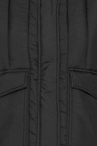 Short Quilted Jacket - Black - Fransa