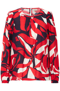 Abstrct Print Blouse - Fransa