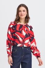 Load image into Gallery viewer, Abstrct Print Blouse - Fransa