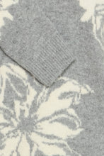 Load image into Gallery viewer, Flower Print Jumper - Grey - B.Young