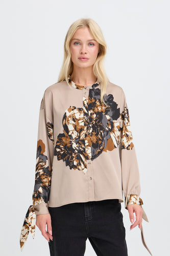 Placement Print Shirt - B.Young