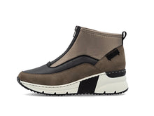 Load image into Gallery viewer, Zip up Front Shoe - Gold - Rieker