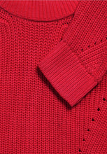 Load image into Gallery viewer, 302902- Red Turtleneck Jumper - Street One