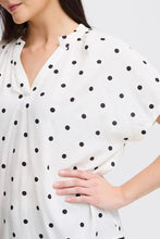 Load image into Gallery viewer, 3491- Polka Dot Blouse - Fransa