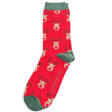 Load image into Gallery viewer, Mr. Sparrow Christmas Socks