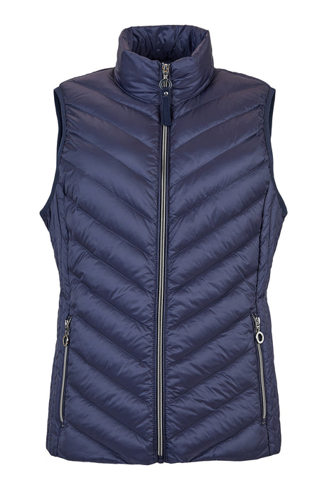 Real Down Gilet- Navy- Frandsen
