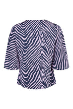 Load image into Gallery viewer, 73027- Lilac Wave Print Top - Tia