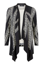 Load image into Gallery viewer, 73030- Black &amp; Cream Twinset Top - Tia