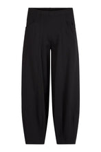 Load image into Gallery viewer, Wide Leg Trousers with Cuffs - Black  - Noen