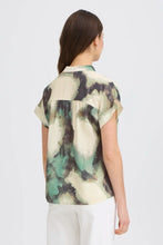 Load image into Gallery viewer, Green Marble Design Blouse - Fransa