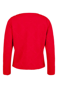 6012 - Cardigan - Red - Sunday