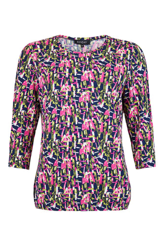 6303 - Printed T-shirt - Sunday