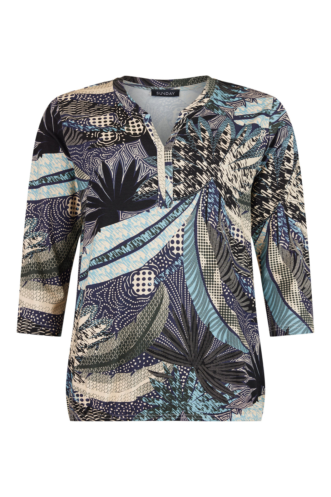 6520 - Printed T-shirt- Sunday