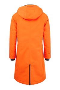 9223- Orange Waterproof Technical Down Raincoat- Normann