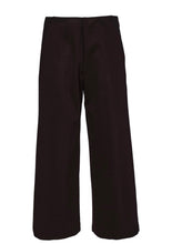 Load image into Gallery viewer, Black Soft Wide Leg Trouser With Side Pocket - Naya