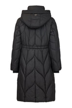 Load image into Gallery viewer, Long Black Winter Jacket - Normann