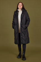 Load image into Gallery viewer, Long Black Winter Jacket - Normann