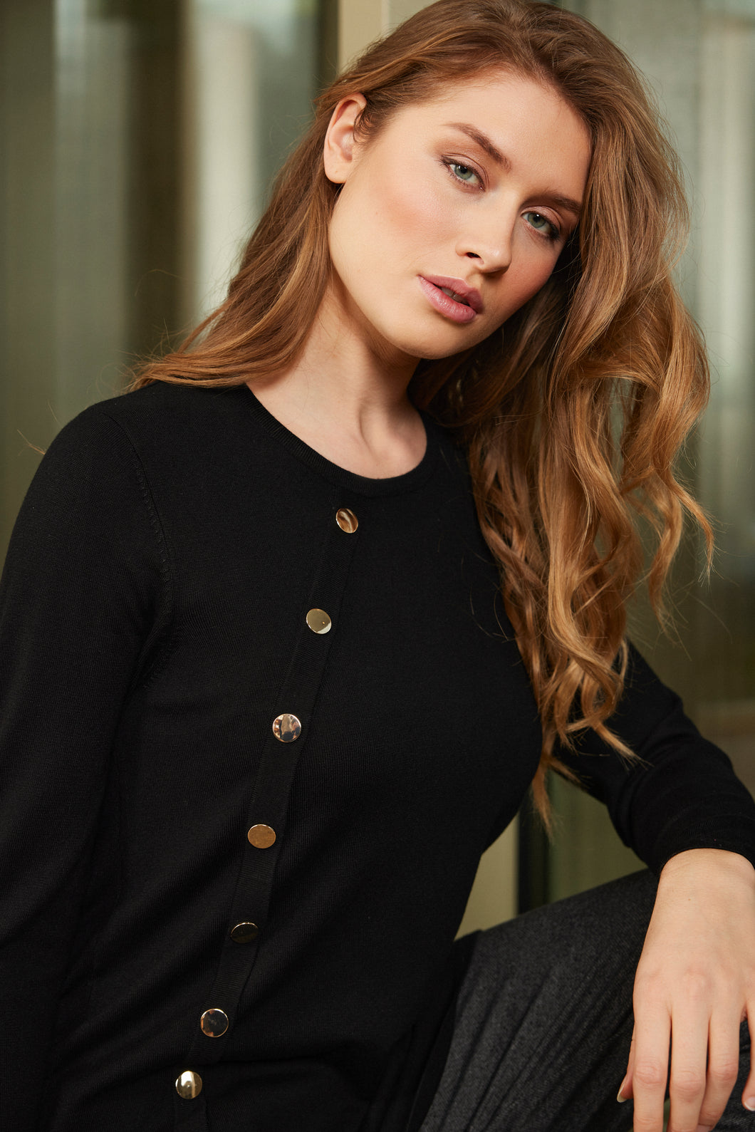 Navy Pullover - Sunday