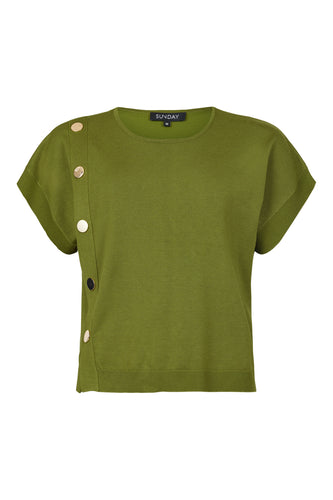 Lake Green Sleeveless Knit  - Sunday