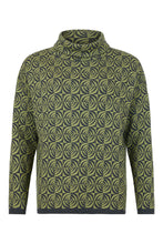Load image into Gallery viewer, Green Printed Pullover with High Neck - Sunday
