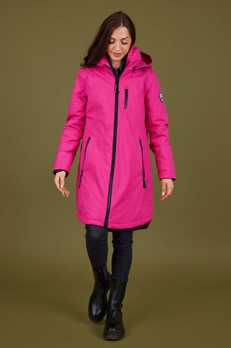 Winter Weight Raincoat - Hot Pink - Normann