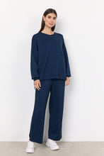Load image into Gallery viewer, Navy Banu Tracksuit Bottoms - SoyaConcept