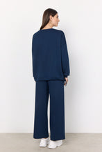 Load image into Gallery viewer, Navy Banu Tracksuit Bottoms - SoyaConcept