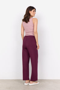 25328- Wine Banu Tracksuit Bottoms - Soya Concept