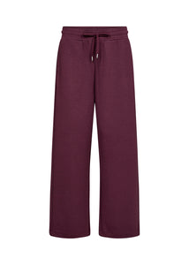 25328- Wine Banu Tracksuit Bottoms - Soya Concept