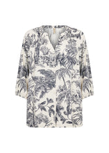 Load image into Gallery viewer, Carli (1) Navy Combination Shirt - Soya Concept