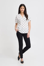 Load image into Gallery viewer, 3491- Polka Dot Blouse - Fransa