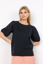 Load image into Gallery viewer, 26447- Black Loraine T-Shirt - Soya Concept
