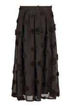 Load image into Gallery viewer, Dark Brown Skirt with Floral Detail  - Noen