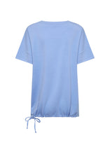 Load image into Gallery viewer, Banu Short-Sleeve Tee-Shirt - Sky Blue - Soya Concept