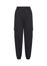 Load image into Gallery viewer, 26627- Cargo Style Relaxed Fit Trousers- Black- Soya Concept