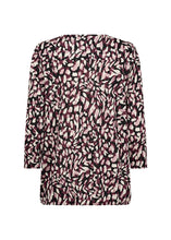 Load image into Gallery viewer, 26663- Wine Print Felicity Top - Soya Concept