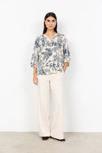 Load image into Gallery viewer, Carli (1) Navy Combination Shirt - Soya Concept