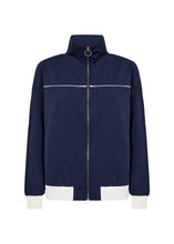 Load image into Gallery viewer, 26827 - Full Zip Top - Navy -Soya Concept