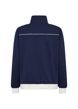 Load image into Gallery viewer, 26827 - Full Zip Top - Navy -Soya Concept