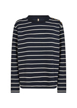 Load image into Gallery viewer, 26846 - Striped Blouse - Navy - Soya Concept