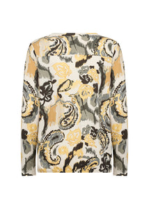 26896 - Abstract Print Bluse - Soya Concept