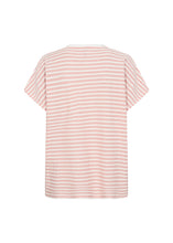 Load image into Gallery viewer, 26897 - V-Neck Striped Top - Peach - Soya Concept