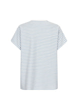 Load image into Gallery viewer, 26897 - V-Neck Striped Top - Blue - Soya Concept