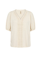 Load image into Gallery viewer, 26910 - V-Neck Blouse - Cream - Soya Concept