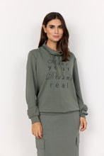 Load image into Gallery viewer, 26928 - Graphic Sweatshirt - Dusty Green- Soya Concept