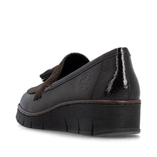 Load image into Gallery viewer, Brown Leather Loafer - Rieker